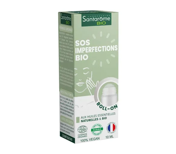 SOS Imperfections bio Santarome - roll-on de 10ml - image 1