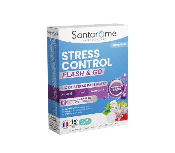 Stress control flash&go Santarome - boite de 15 comprimés - image 1