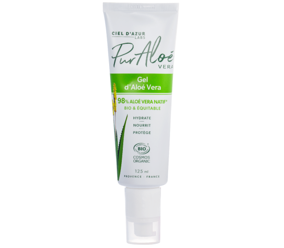 Gel 98% d'Aloe vera Bio Pur Aloé - tube de 125 ml - image 1