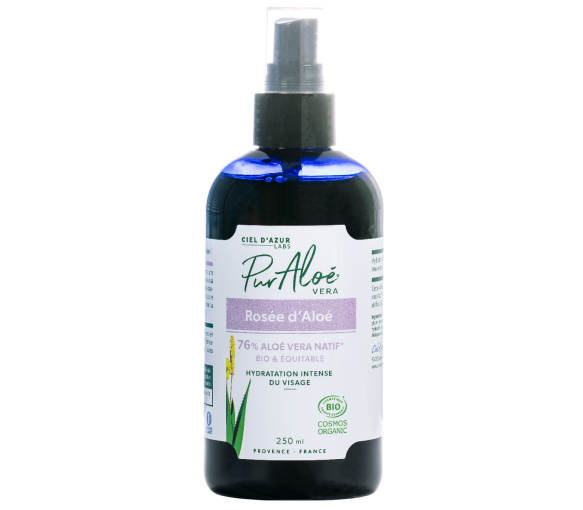 Rosée d'aloé 76% Aloe vera Bio Pur Aloé - spray de 250 ml - image 1