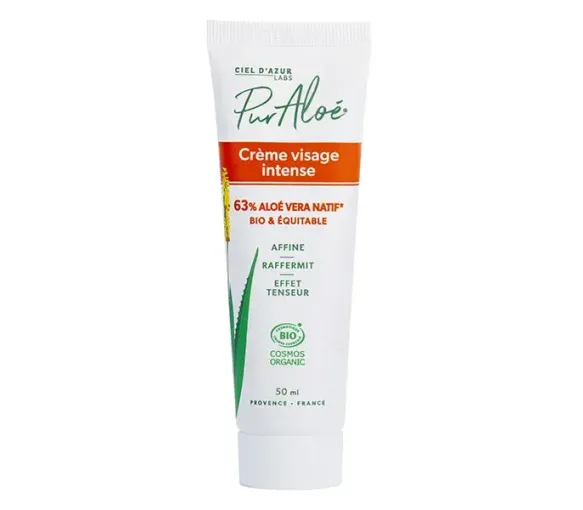 Crème visage intense PurAloé - tube de 50ml