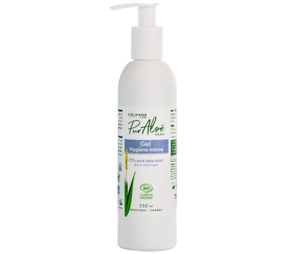 Gel intime soin Aloe vera 77% Bio Pur Aloé - flacon de 250 ml - image 1