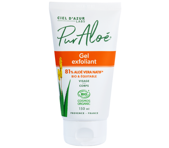 Gel exfoliant Aloe vera 81% Bio Pur Aloé - tube de 150 ml - image 1