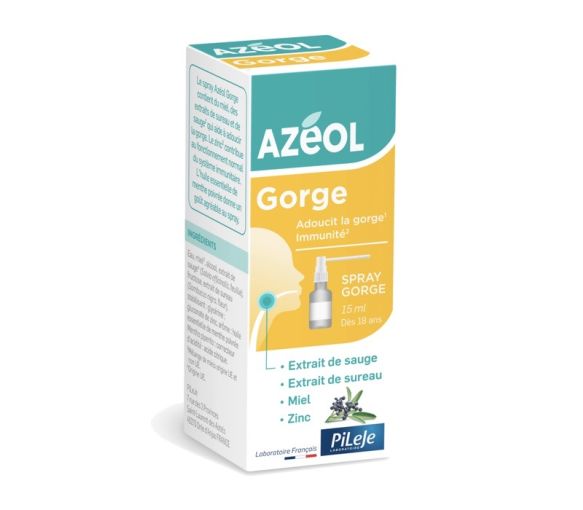 Azéol spray gorge Pileje - spray de 15ml