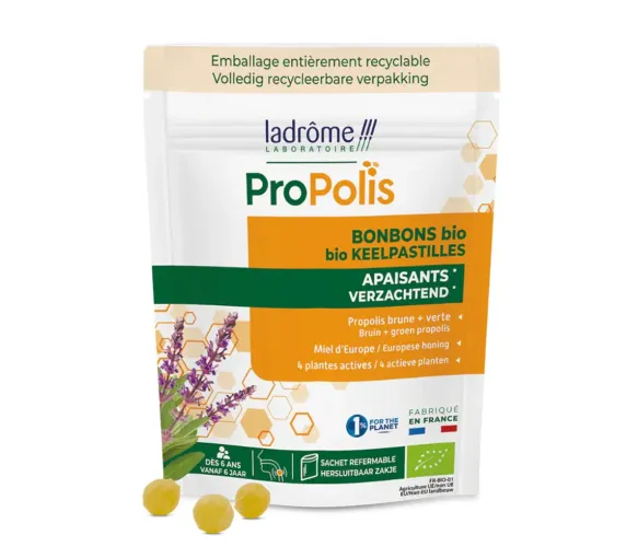 Propolis bonbons BIO Ladrôme - sachets de 50g