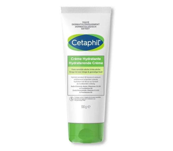 Crème hydratante Cetaphil - tube de 100g - image 1