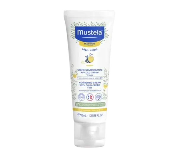 Crème nourrissante au cold cream visage Mustela - tube de 40 ml - image 1