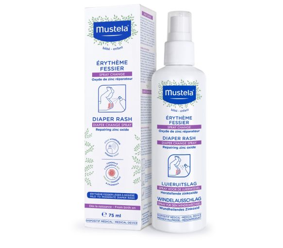 Spray Change érythème fessier Bébé Mustela - spray de 75ml - image 1
