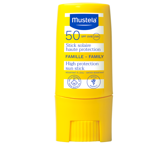 Stick solaire SPF 50 famille Mustela - stick de 9g - image 1