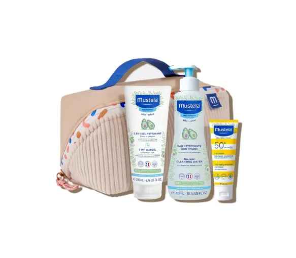 Vanity vacances bébé Mustela - trousse de 3 produits - image 1