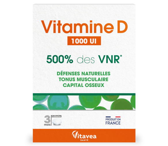 Vitamine D 1000 UI Vitavea - boîte de 90 comprimés