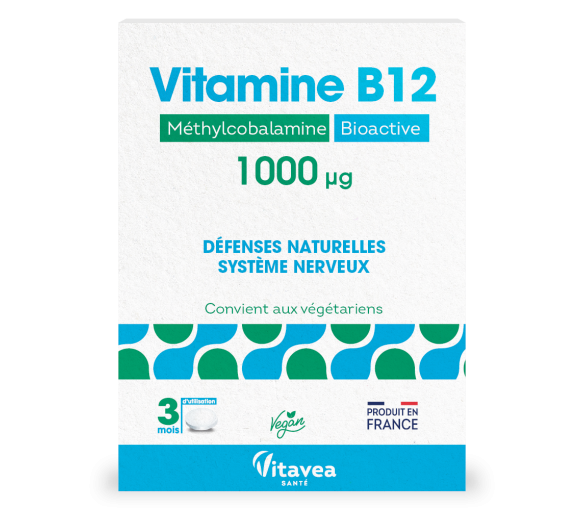 Vitamine B12 1000 µg Vitavea - boîte de 90 comprimés - image 1