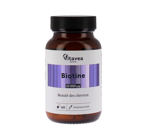 Biotine 10 000 µg Vitavea - pot de 60 gélules - image 1
