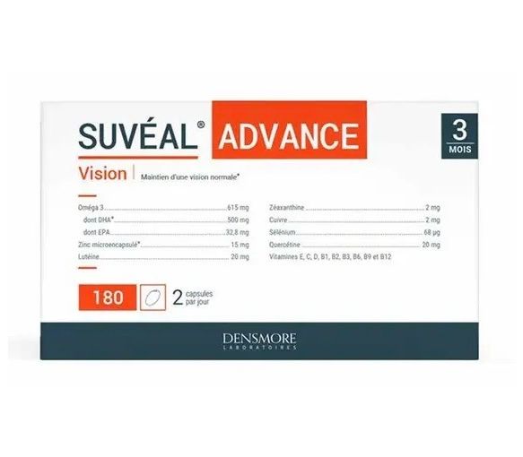 Suvéal Advance vision Densmore - boite de 180 capsules