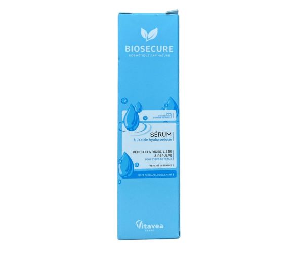 Sérum à l'acide hyaluronique Bio Secure - flacon-pipette de 30ml - image 1