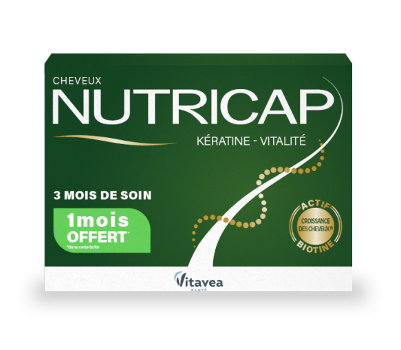 Nutricap kératine vitalité Vitavea - boite de 90 capsules - image 1