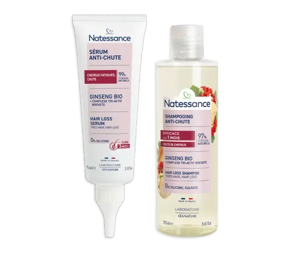 Coffret routine capillaire anti-chute Natessance - coffret de 2 produits - image 1