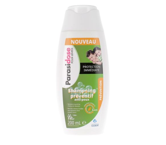 Shampooing préventif anti-poux Parasidose - flacon de 200ml