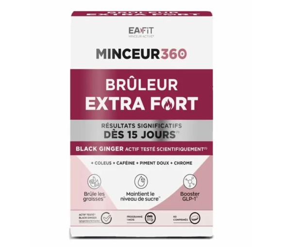 Minceur 360 brûleur extra fort Eafit - boite de 60 comprimés