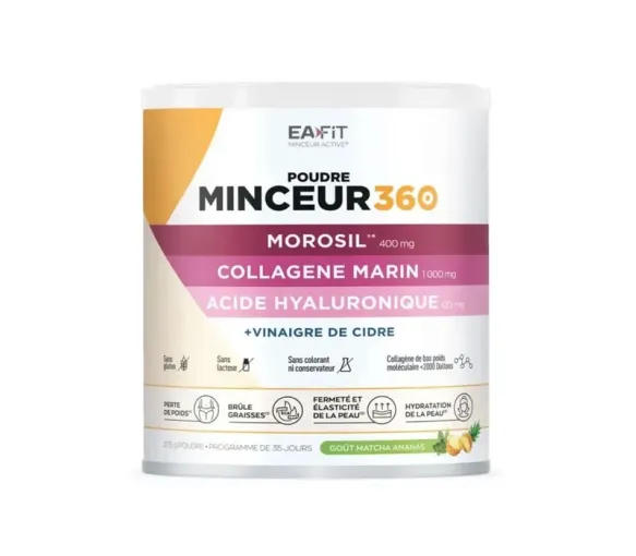 Minceur 360 goût matcha ananas Eafit - pot de 275g - image 1