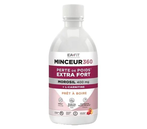 Minceur 360 morosil goût pêche framboise Eafit - flacon de 500ml - image 1