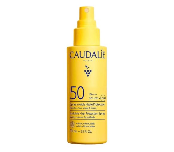 Spray invisible haute protection SPF50 Caudalie - spray de 75ml