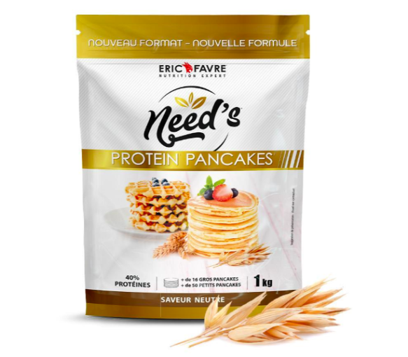 Need's Protein Pancakes saveur neutre Eric Favre - sachet de 1kg