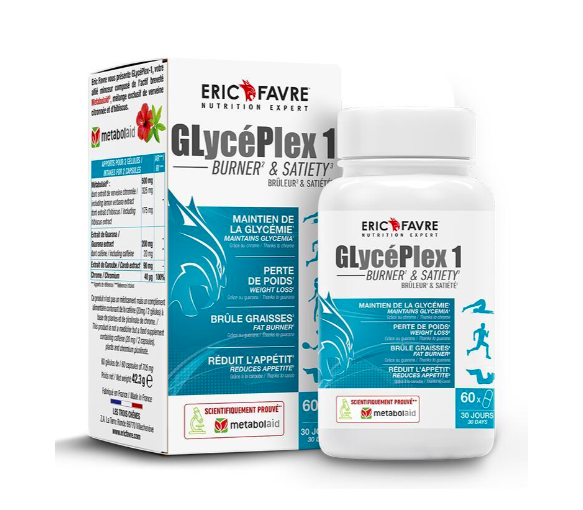 GLycéPlex 1 brûleur et sasiété Eric Favre - boîte de 60 gélules - image 1