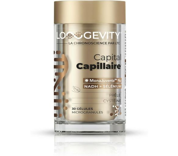 Longevity capital capillaire Les 3 Chênes - pot de 30 gélules - image 1