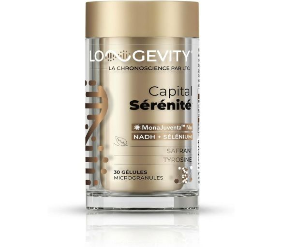 Longevity capital sérénité Les 3 Chênes - pot de 30 gélules - image 1