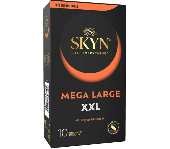 Skyn Mega Large XXL préservatifs sans latex Manix - boîte de 10 préservatifs