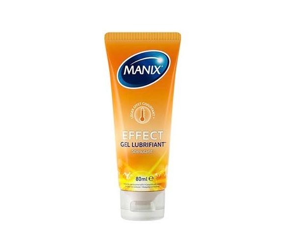 Effect gel lubrifiant stimulant effet chaud Manix - tube de 80ml - image 1