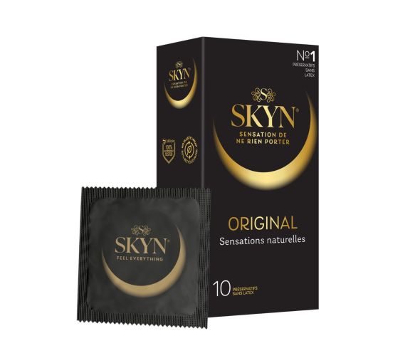 Préservatifs Skyn Original sans latex Manix - boîte de 10 préservatifs - image 1