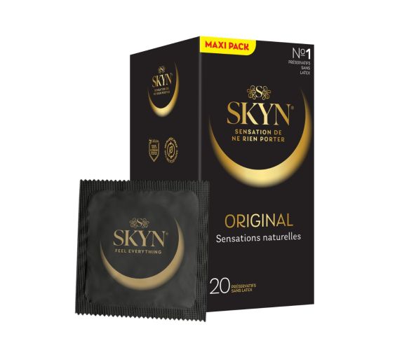 Préservatifs Skyn original sensation de ne rien porter Manix - 20 préservatifs - image 1