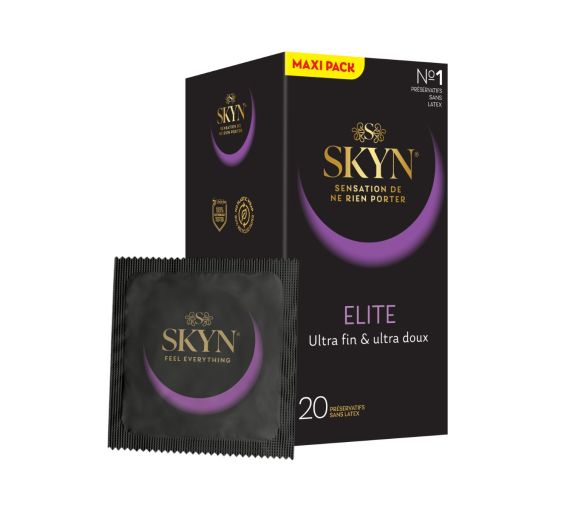 Skyn Elite sans latex Manix - boîte de 20 préservatifs - image 1