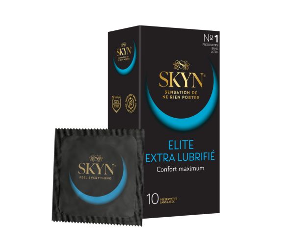 Skyn Extra Lubrifié Préservatifs sans latex Manix - boîte de 10 préservatifs - image 1