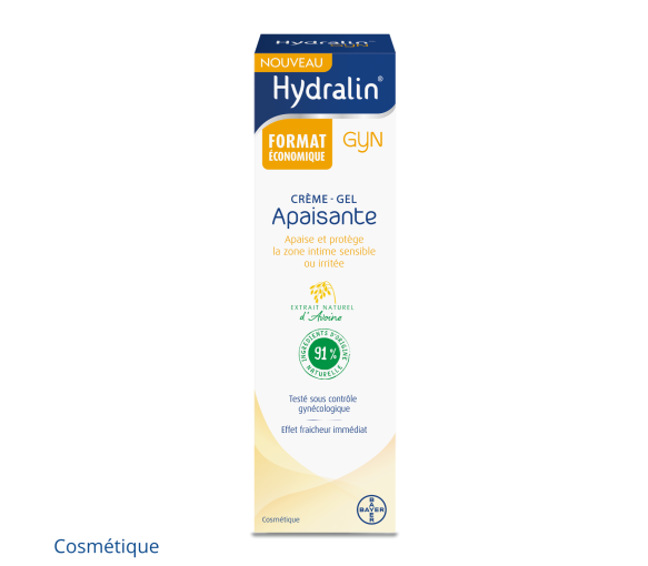 Hydralin Gyn Crème-Gel Apaisante 35g apaise et protège la zone intime - image 1