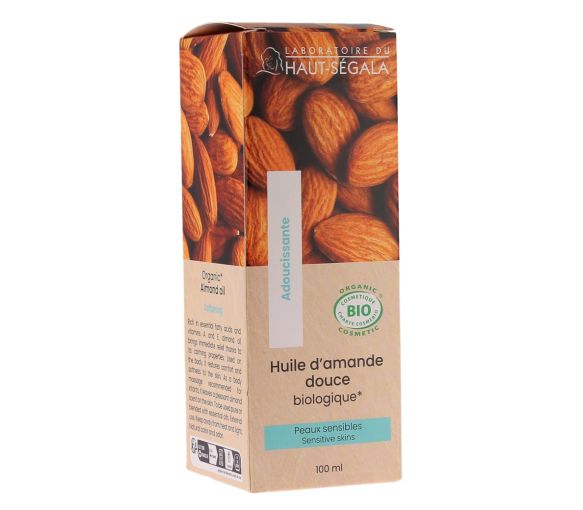 Huile d'Amande Douce Bio Adoucissante Laboratoire Haut-Ségala - flacon de 100 ml - image 1