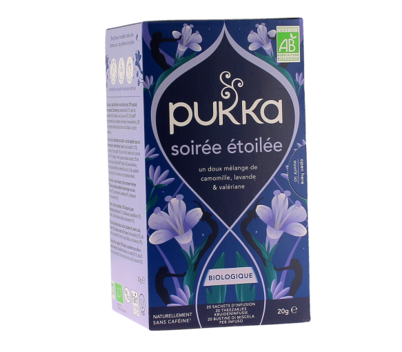Infusion Nuit paisible bio Pukka - boite de 20 sachets - image 1