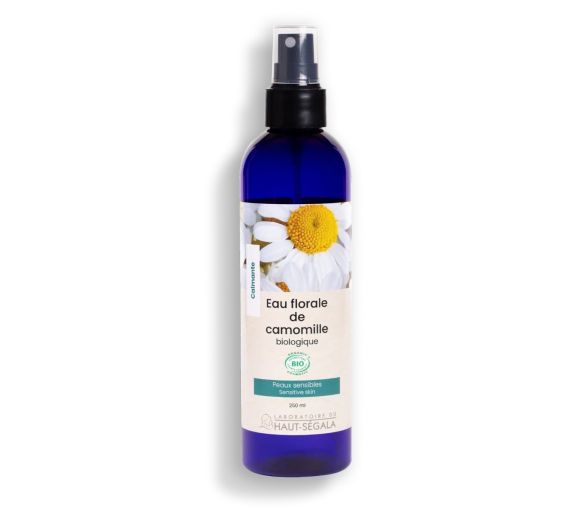 Eau Florale Camomille Bio Calmante Laboratoire Haut-Ségala - Spray de 250 ml - image 1