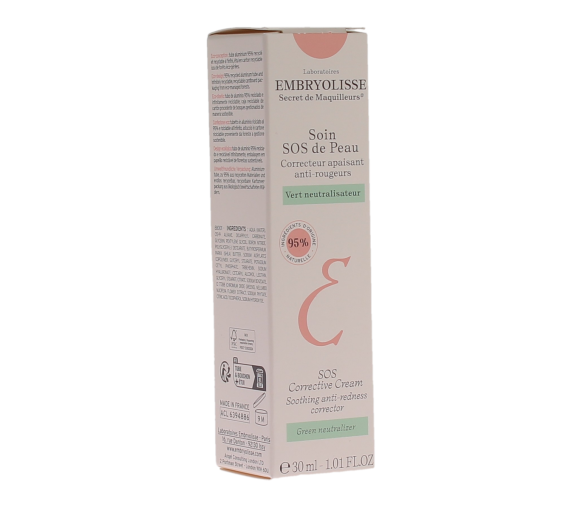 Soin sos de la peau correcteur apaisant anti-rougeur Embryolisse - tube de 30ml - image 1