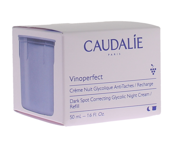 Vinoperfect recharge crème nuit glycolique anti-taches Caudalie - recharge de 50ml - image 1