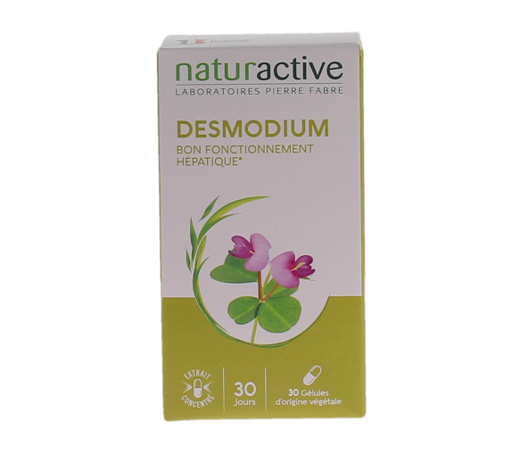 Desmodium bon fonctionnement hépatique Naturactive - boite de 30 gélules - image 1