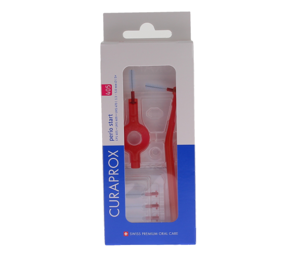 Set de brossettes interdentaires perio start taille 405 Curaprox - boite de 5 brossettes - image 1