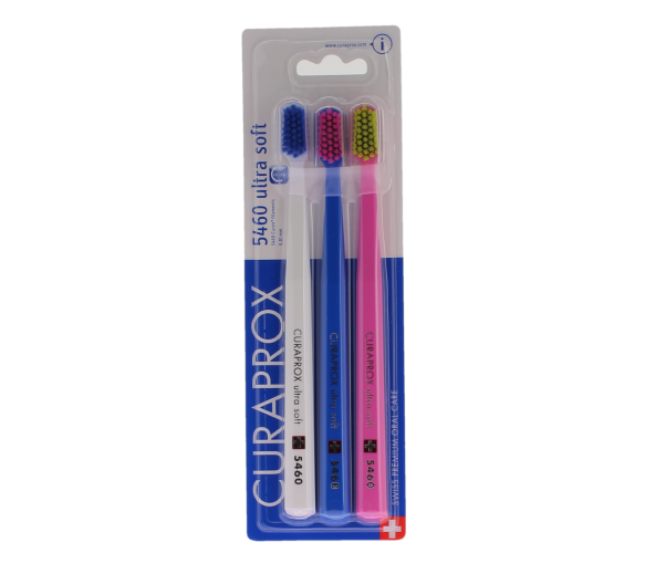 Brosse à dents cs 5460 ultra soft Curaprox - lot de 3 brosses à dents - image 2