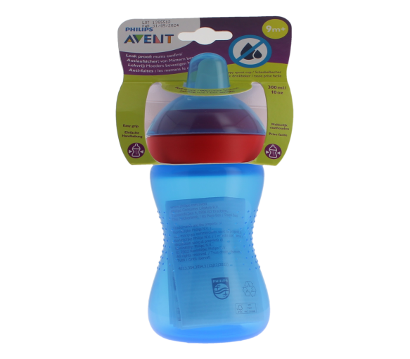 Avent tasse à bec souple bleu 9 mois et + Philips - tasse de 300ml - image 1