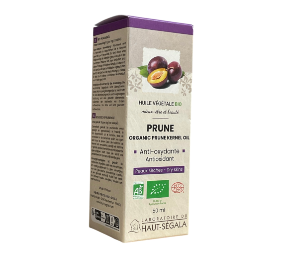 Huile de prune bio anti-oxydante Laboratoire Haut-Ségala - flacon de 50ml - image 1