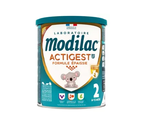 Actigest formule épaissie Lait 2ème âge Modilac - pot de 800g