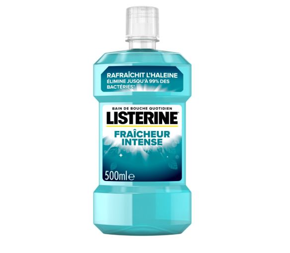 Bain de bouche quotidien fraîcheur intense Listerine - flacon de 500ml - image 1
