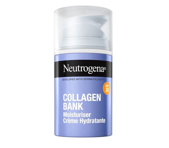 Collagen Bank crème hydratante visage SPF30 Neutrogena - flacon-pompe de 50ml
